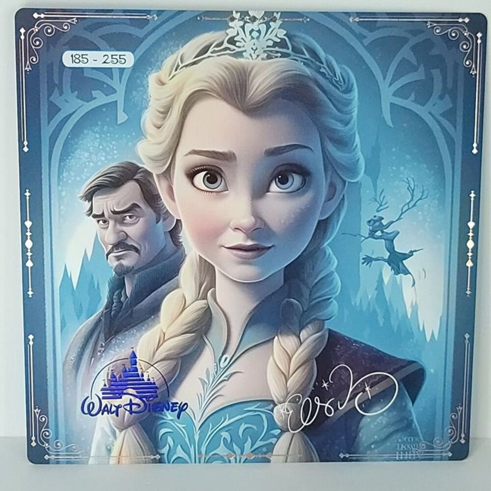 Frozen Elsa Disney 100th Limited Edition Art Card Print Big One 185/255